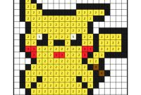 Free Pokemon Pixel Art Coloring by Number