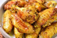 Honey Glazed Lemon Pepper Wings
