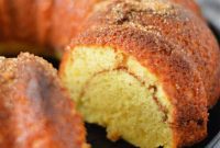 Effortless Snickerdoodle Bundt Cake