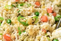 Savory Egg and Pea Fried Rice