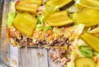 Special Sauce Cheeseburger Casserole
