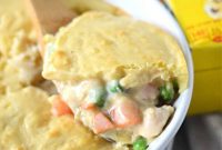 Easy Chicken Cobbler Bake with Bisquick