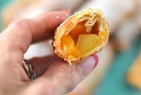 Golden Peach Dessert Rolls