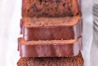 Molten Chocolate Brownie Loaf