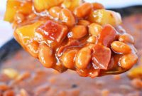 Baked Beans with an Apple Pie Twist