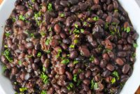Perfect Black Beans From Scratch