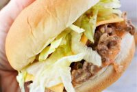 Big Mac Style Sloppy Joes