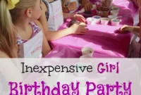 Budget-Friendly Girl Birthday Party Ideas