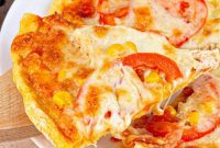 Golden & Crispy Cornmeal Pizza Crust