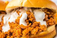 Hearty Chicken Sloppy Sandwiches