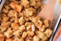 Crispy Sourdough Croutons
