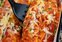 Easy Rotisserie Chicken Enchiladas