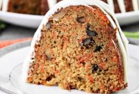 Moist Carrot Loaf Cake