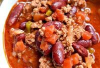 Crafting Flavorful Chili with Dried Beans