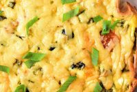 Creamy Cottage Cheese Quiche