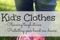 Extend the Life of Your Kids Clothes