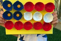 Egg Carton Flag Creations