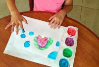 Homemade Taste-Safe Fingerpaint