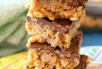 Golden Scotcheroo Squares