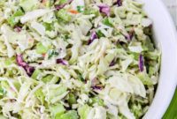 The Perfect Coleslaw for Pulled Pork