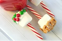 DIY Peppermint Drink Stirrers