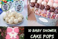 Adorable Baby Shower Cake Pops