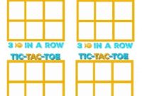 Printable Tic Tac Toe PDF