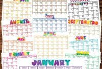 Ready-to-Print Calendar Designs