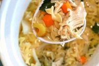 Slow Cooker Chicken Soup from Scratch
