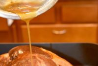Easy 3 Ingredient Ham Glaze