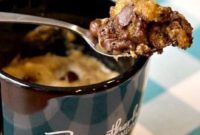 Chocolate Chip Mug Cookie
