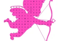 Love-Themed Word Hunt Printables