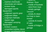 Spring Ready: Free Printable March Cleaning Checklist