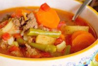 Hearty Instant Pot Vegetable Beef Soup