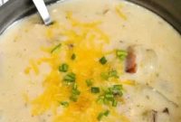Creamy Instant Pot Potato Cheese Delight