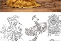 6 Free Beauty and the Beast Printables