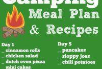 Simple Campfire Eats