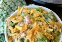 Creamy Instant Pot Green Bean Casserole
