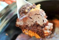 Fudgy Crockpot Brookies