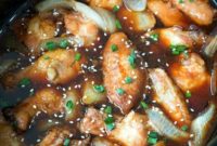 Sticky Teriyaki Chicken Wings