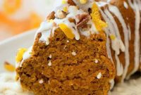 Autumn Spice Gingerbread Pumpkin Bundt