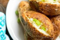 Crispy Foodi Baked Potatoes