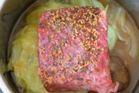 Perfect Instant Pot Corned Beef and Cabbage