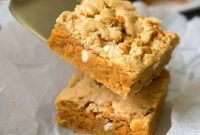 Decadent Peanut Butter Cake Mix Brownies