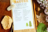 Free Nature Scavenger Hunt Activity