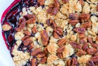 Homemade Huckleberry Cobbler