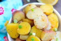 Garlic Herb Instant Pot Baby Potatoes