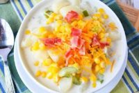 Creamy Crockpot Corn Chowder