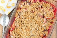 Warm Cranberry Cobbler