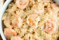 Easy Instant Pot Shrimp Alfredo